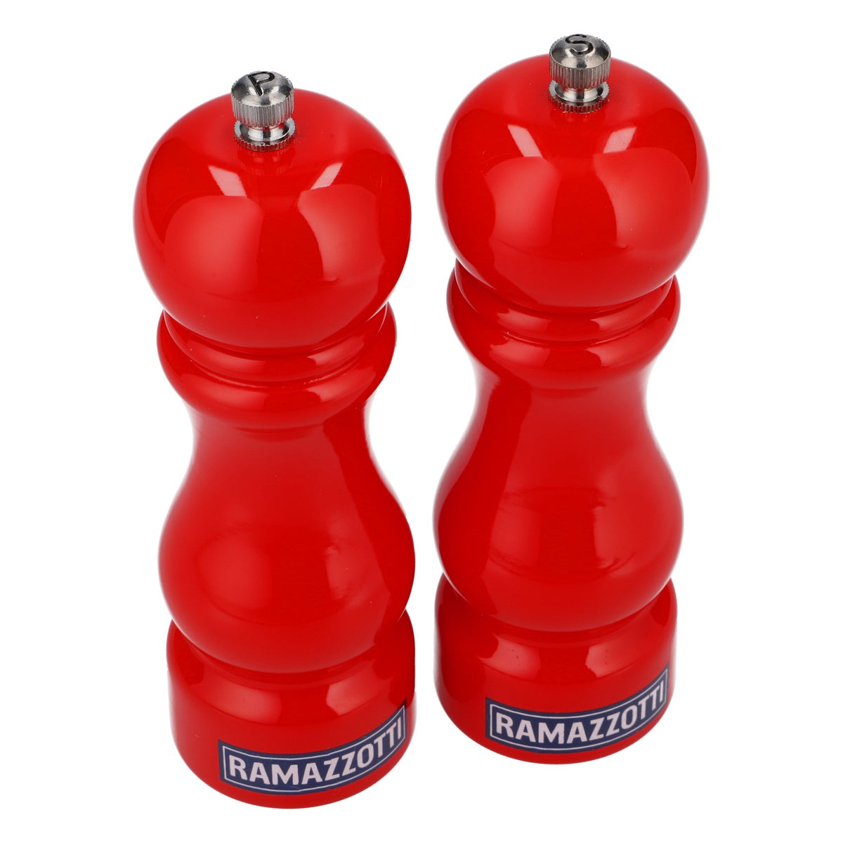 Ramazzotti Liqueur Moulin à sel et à poivre Moulin en céramique Rouge Petit – Vue 3