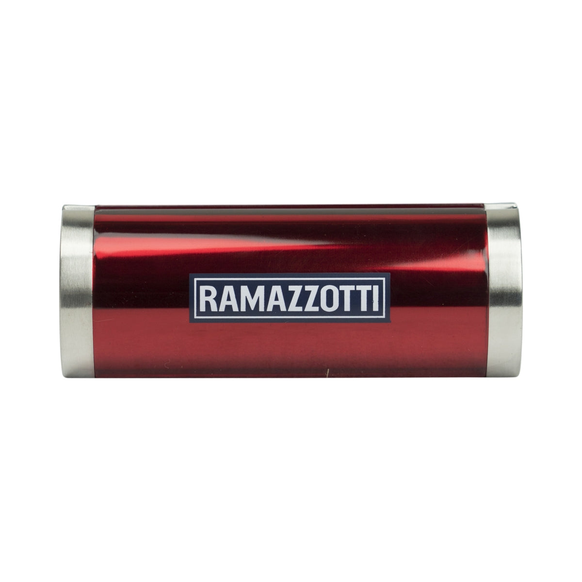 Ramazzotti Liqueur Présentoir de table Rouge Acier inoxydable Porte-cartes Tableau de menu Logo – Vue 2