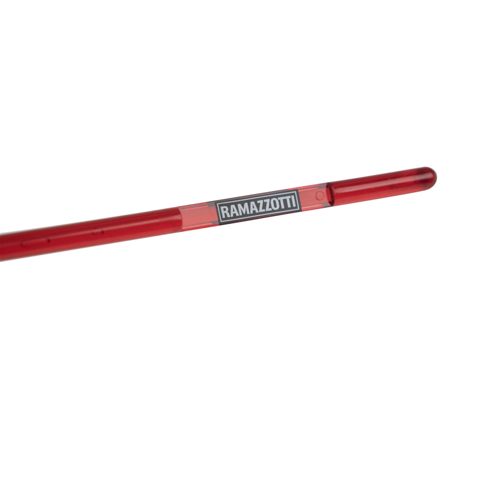 Ramazzotti Agitateur rouge 19 cm Agitateur à cocktail Décoration Bar Gastronomie