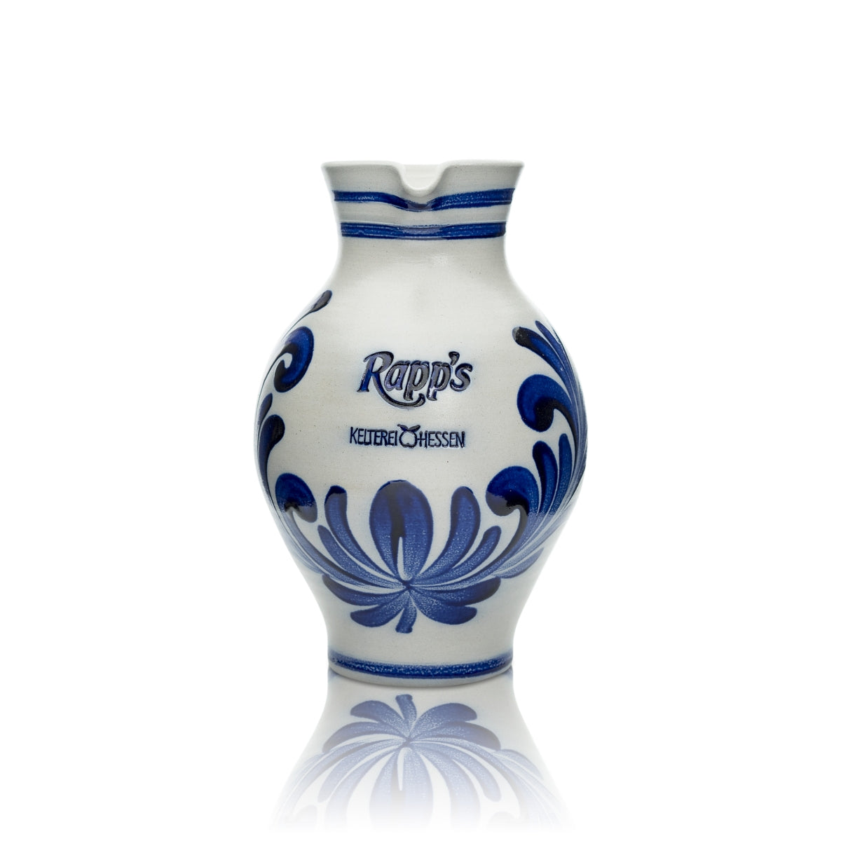 Rapps Saft Kruche 2 l Céramique Poignée Cruche Cidrerie Hesse Bec verseur Verre Cidre