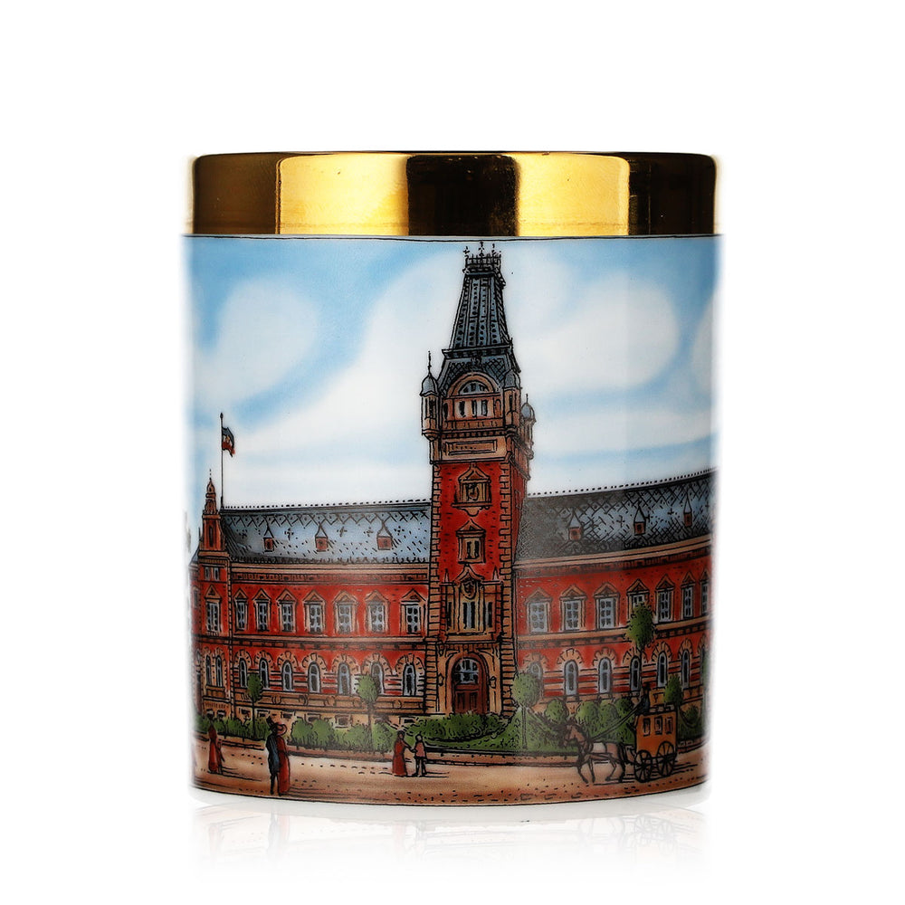 Tasse de collection Rastal en verre, édition limitée, boutique du Musée de la Poste, motif 3/1993, tasse en céramique