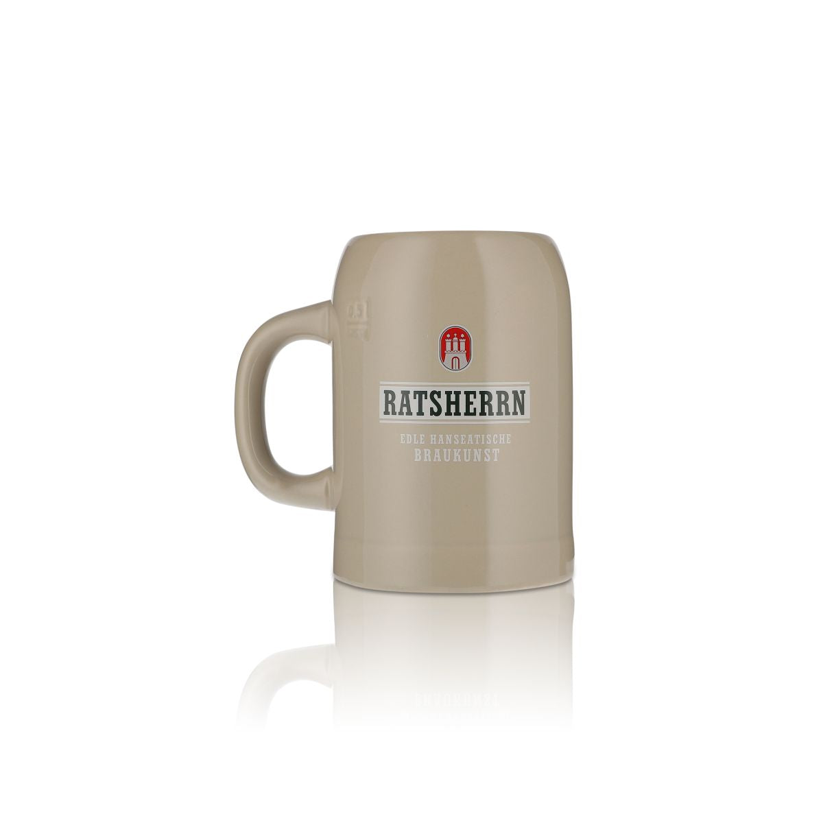 Verre Ratsherrn Pils 0,5 l Chope à bière Verres à bière Verres en grès Fleeten-Kieker