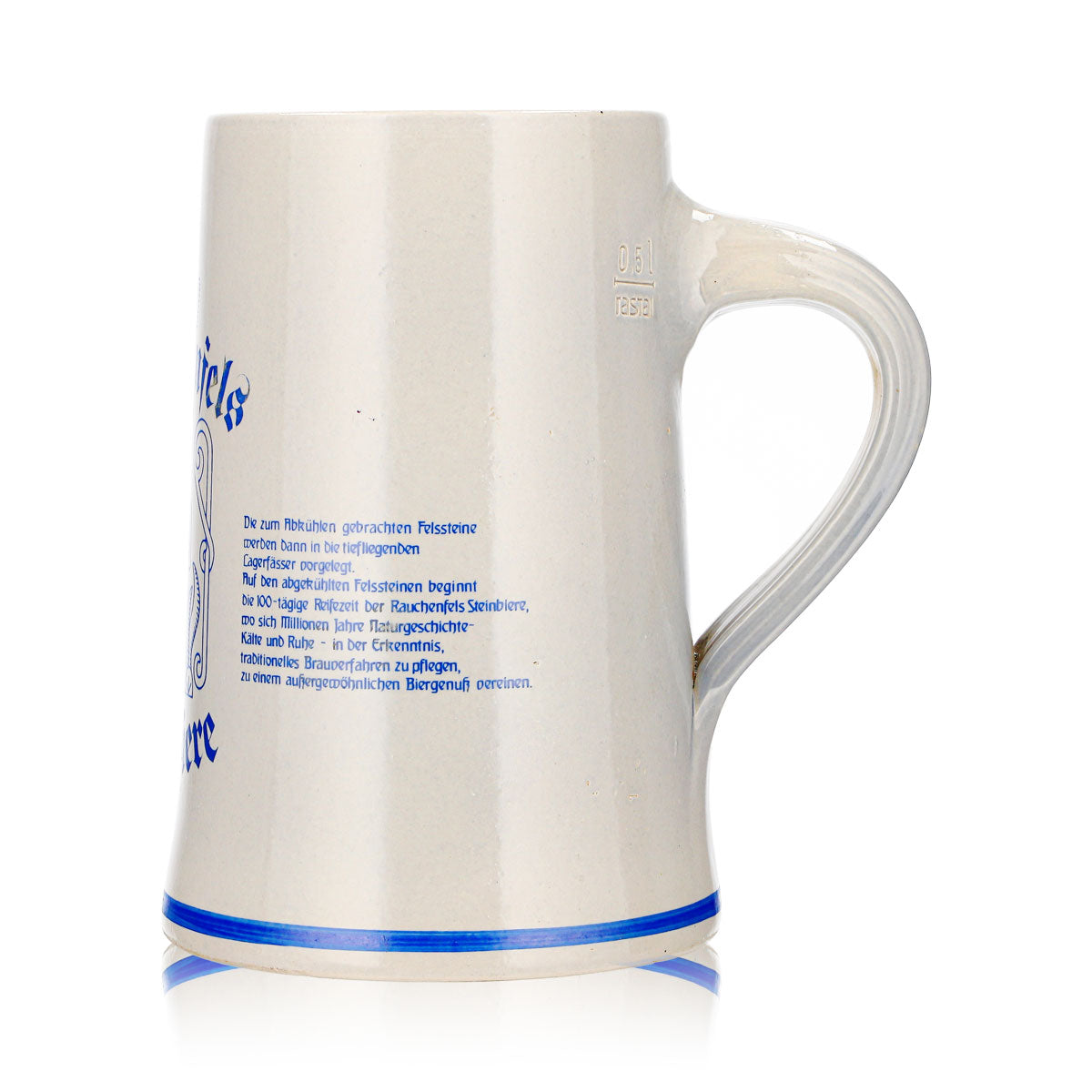 Verre à bière Rauchenfels, chope en terre cuite, 0,3 l, chope à bière, chope en grès, bières en grès – Vue 6