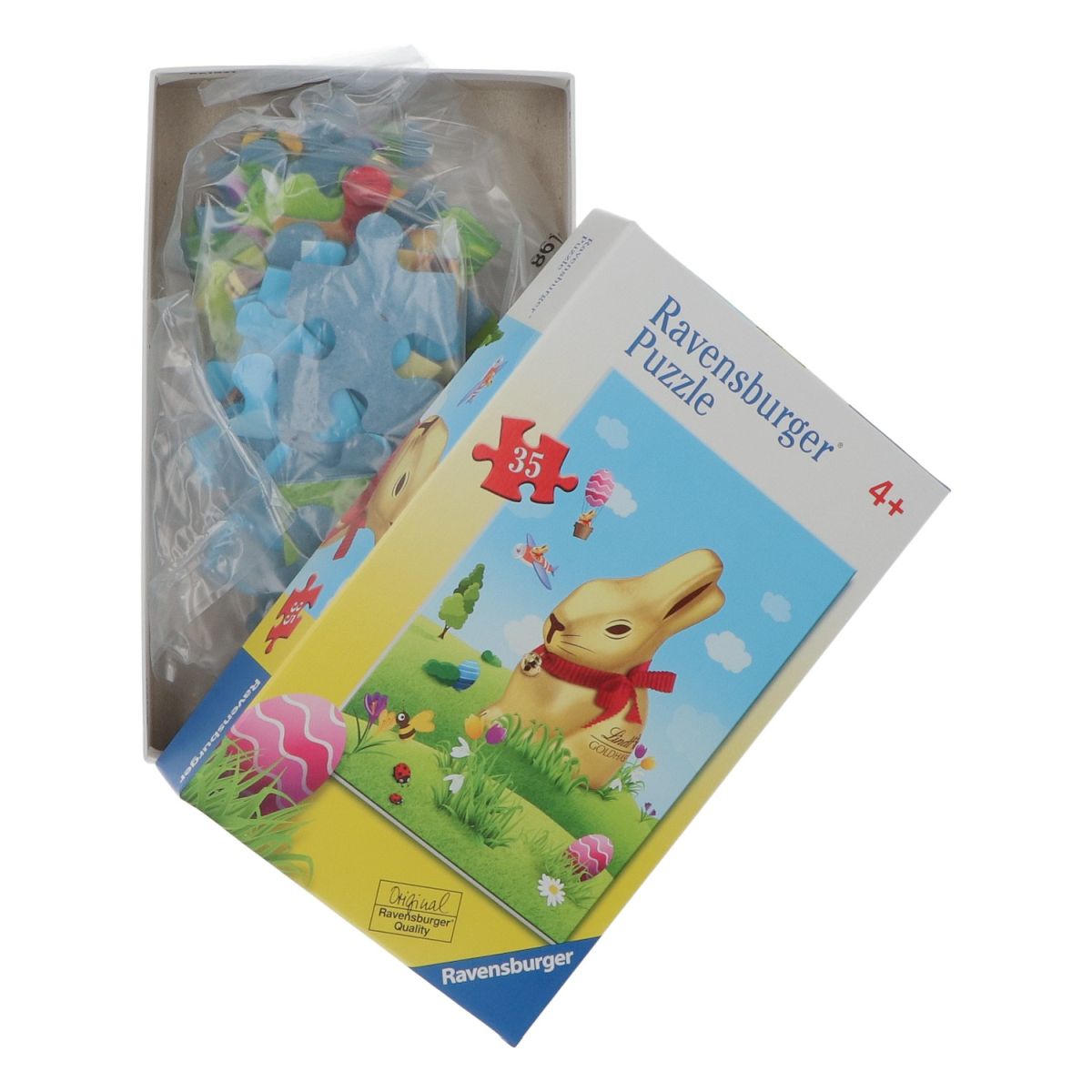 Ravensburger Puzzle édition spéciale 35 pièces Lindt Lapin d'or collectionneur amateur – Vue 5