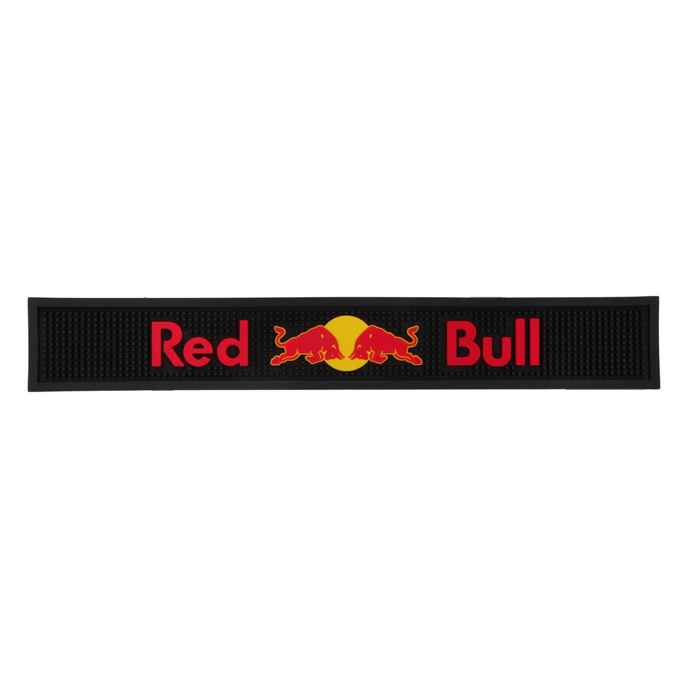 Tapis de bar Red Bull Tapis égouttoir noir/rouge, modèle étroit