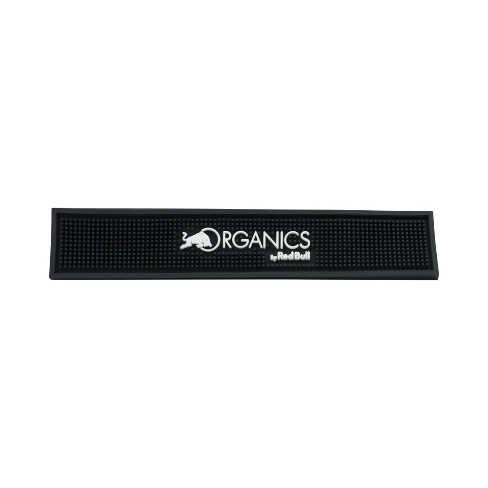 Tapis de bar Red Bull Energy 49 x 9 cm Organics Noir Tapis égouttoir pour verres