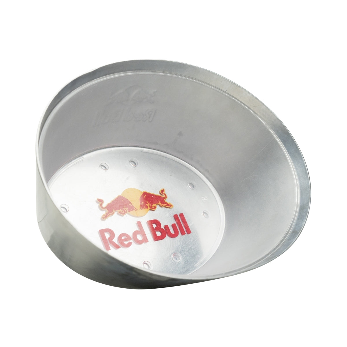 Red Bull Energy Refroidisseur de bouteilles Bac à glaçons Bac métallique avec insert – Vue 3