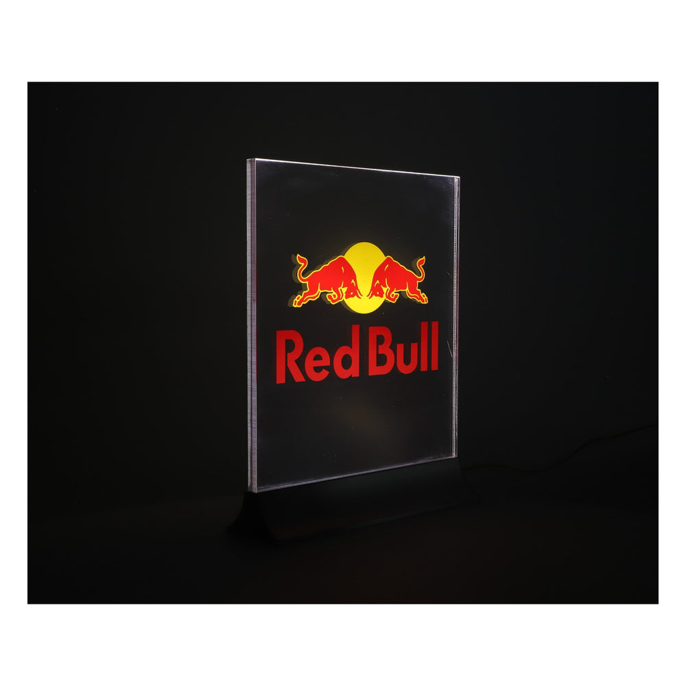 Enseigne lumineuse LED Red Bull Energy 31 x 25 cm Argent Sol