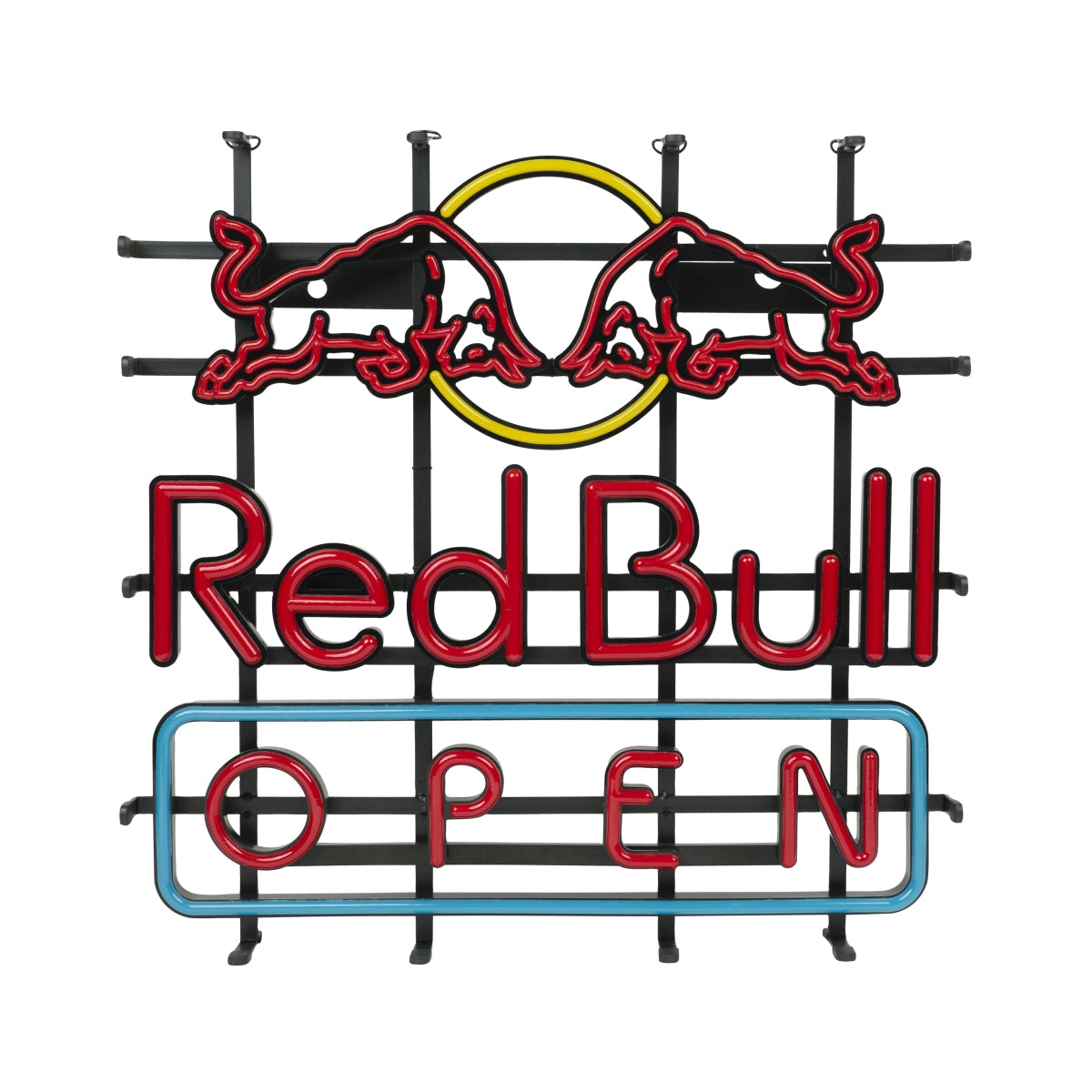 Enseigne lumineuse Red Bull Energy OPEN 56 x 56 cm Néon LED Panneau mural Bar – Vue 2