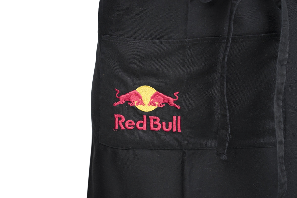 Tablier Red Bull pour serveur, ceinture ventrale, poche longue, service, restauration, bar, café – Vue 3
