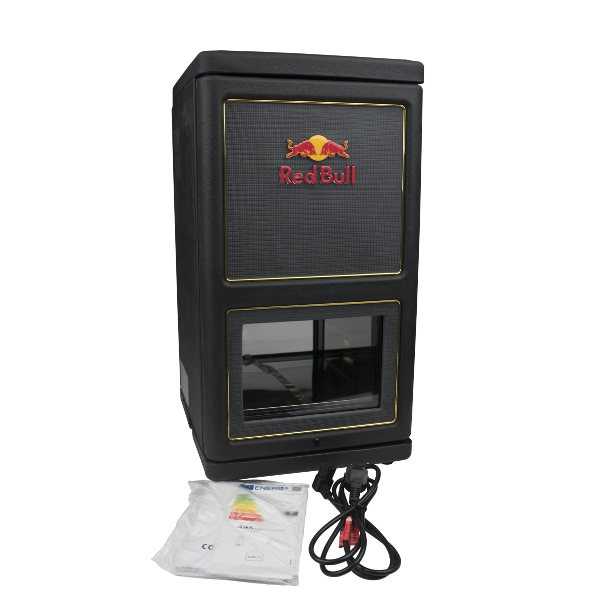Réfrigérateur Red Bull DJ Cooler Amplifier Fridge LED Gastro Rare noir Canettes – Vue 2