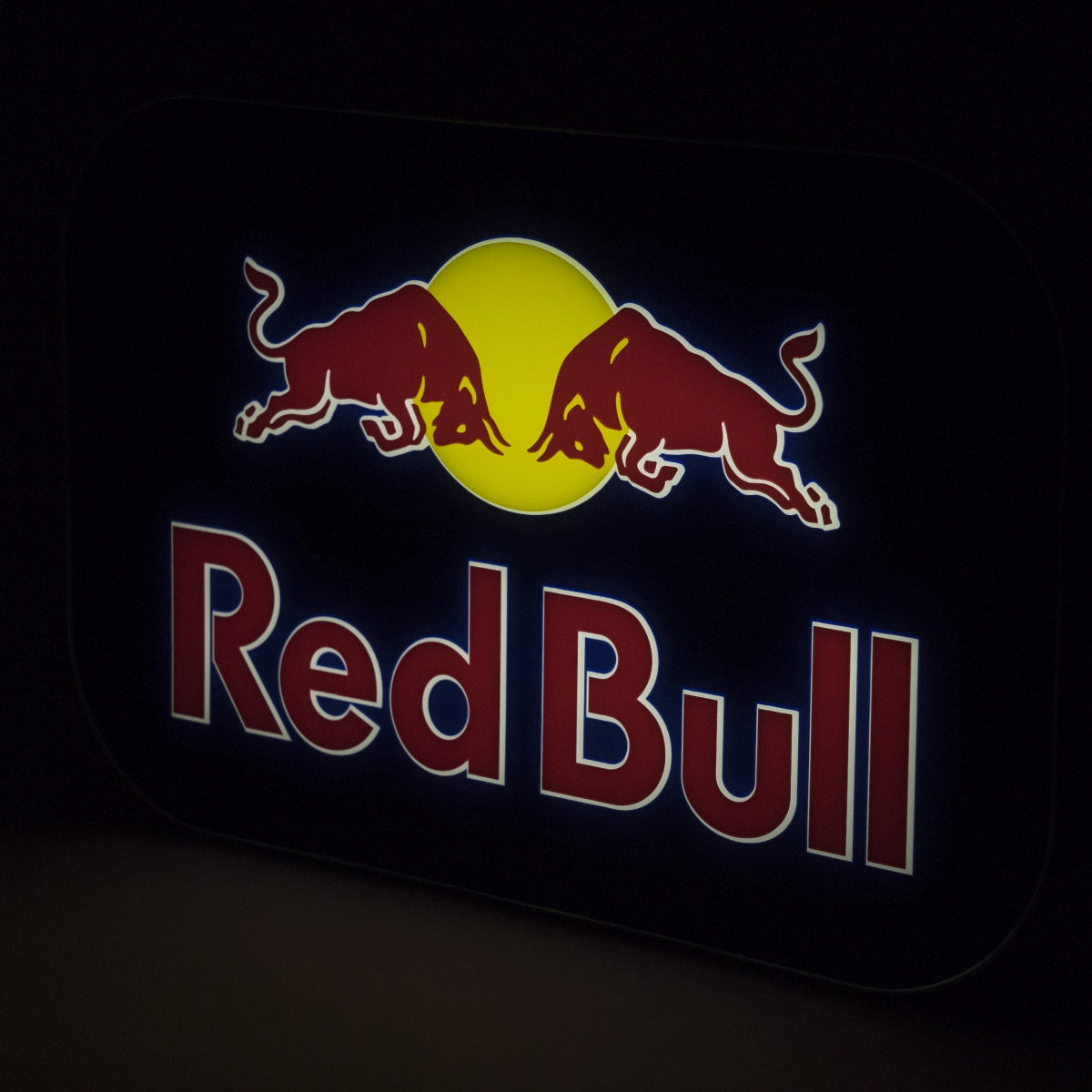 Enseigne lumineuse Red Bull Enseigne lumineuse Light Box Décoration murale Ambiance LED Lumi Bar