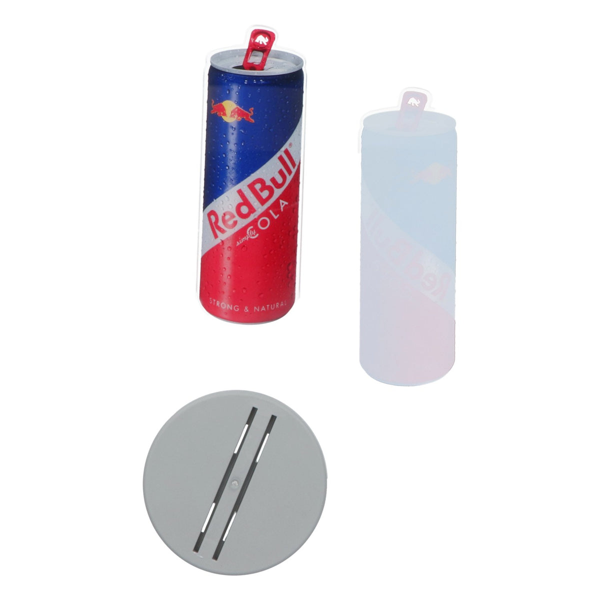 Présentoir de table Red Bull 2 canettes Simply Cola Porte-cartes Flyherhalter Publicité – Vue 3