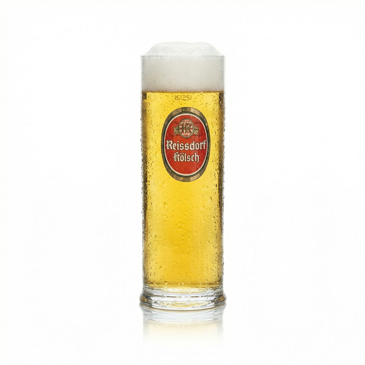 Verres à bière Reissdorf Kölsch 0,2 l, lot de 12 – Verres à bière Kölsch lavables au lave-vaisselle – Vue 2