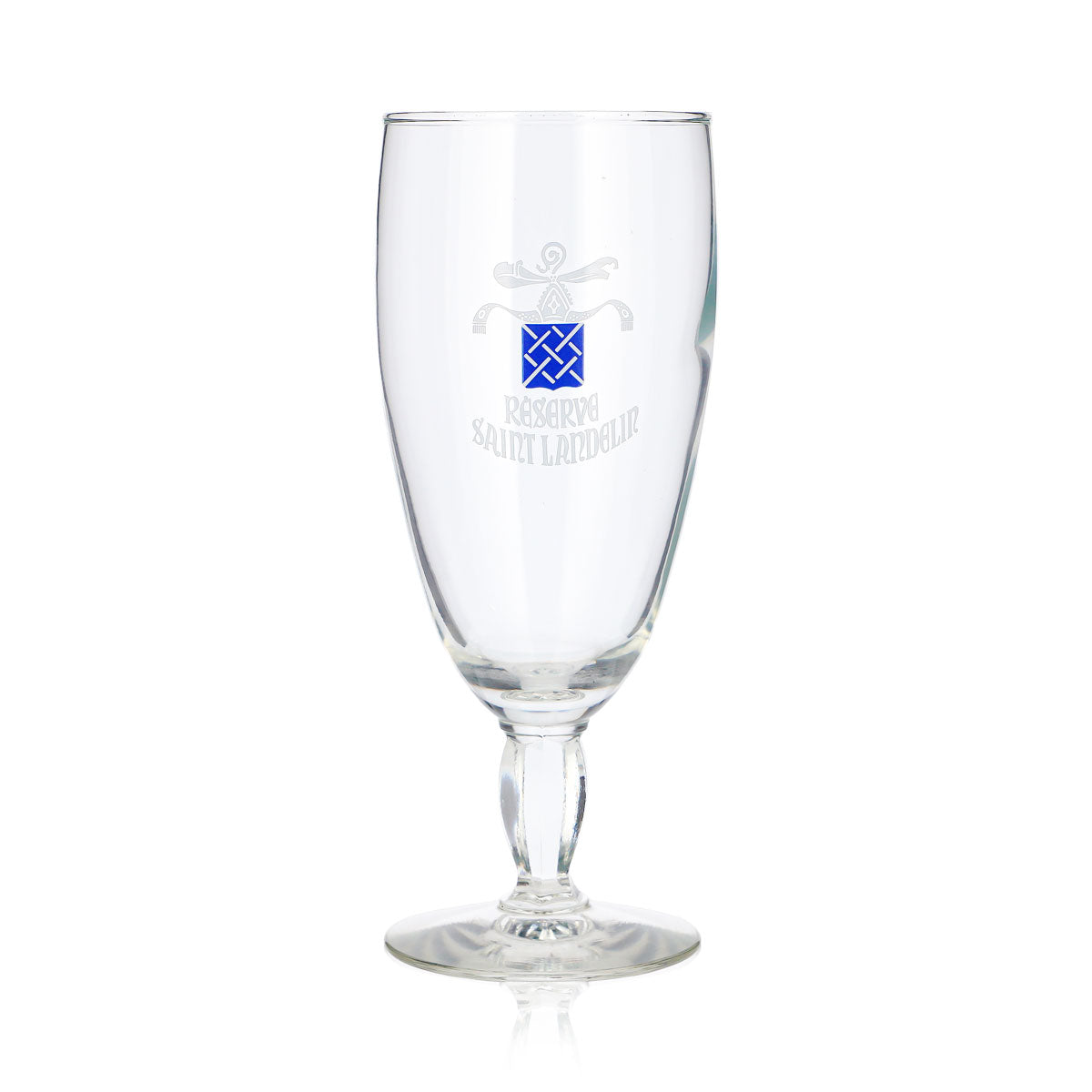 Verre à bière « Réserve Saint Landelin » en forme de coupe – Vue 2