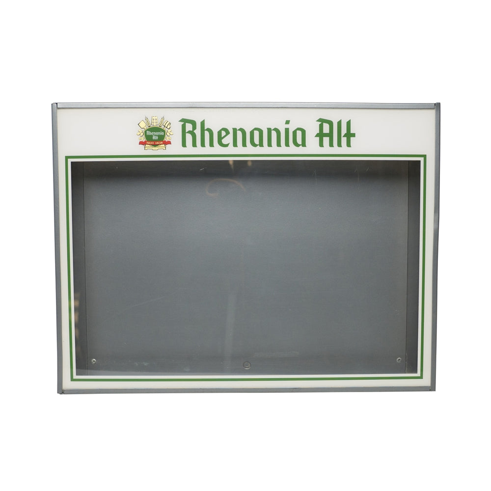 Rhenaia Vitrine éclairée Menu Carte D'occasion Gastronomie Bar Pub Extérieur Bière