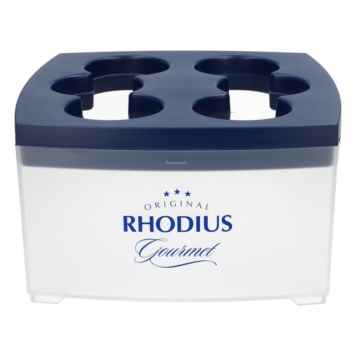 Rhodius Refroidisseur d'eau Refroidisseur de bouteilles 6 bouteilles Blanc/Bleu – Vue 3