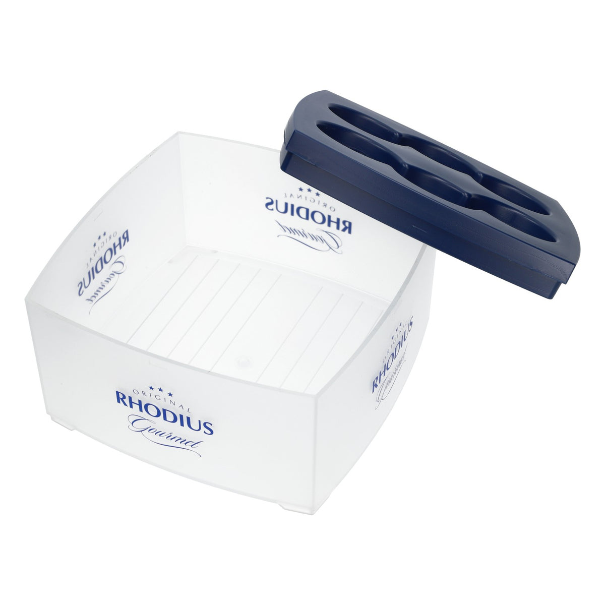 Rhodius Refroidisseur d'eau Refroidisseur de bouteilles 6 bouteilles Blanc/Bleu – Vue 5