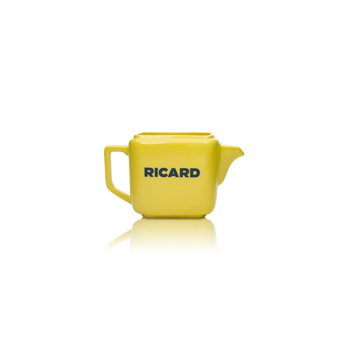 Ricard Anisette Carafe 0,2 l Pichet Pichet Verres Verseur Céramique Jaune – Vue 2