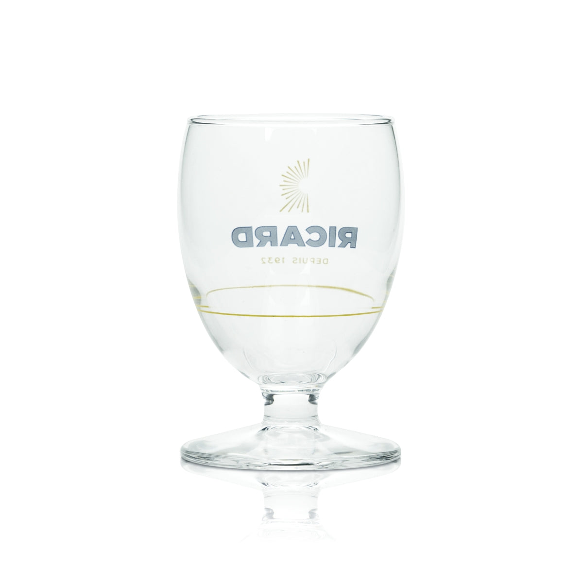 Ricard Verre 0,1 l Mini tulipe anis Verres à cocktail France Bistro Pied Coupe – Vue 2