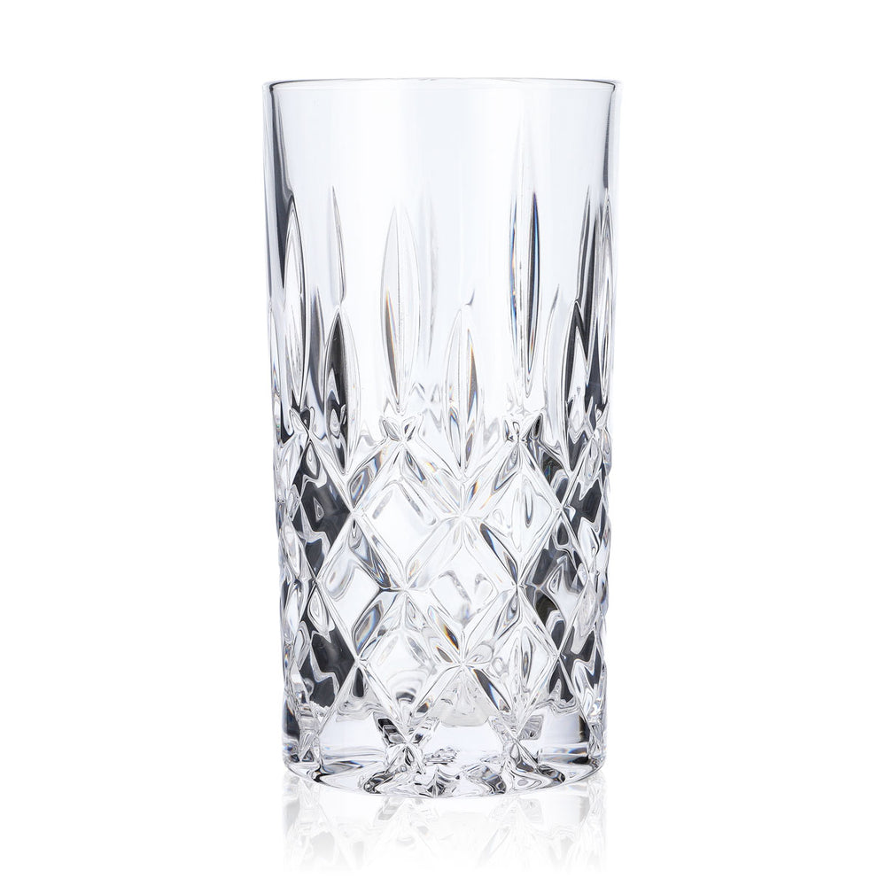 Verre Riedel 0,4 l Verre à long drink Noblesse Verre en cristal Contour Relief