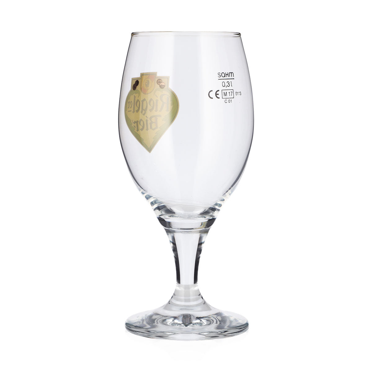 Verre à bière Riegele 0,3 l, modèle « Pokal », couleur Sahm – Vue 3