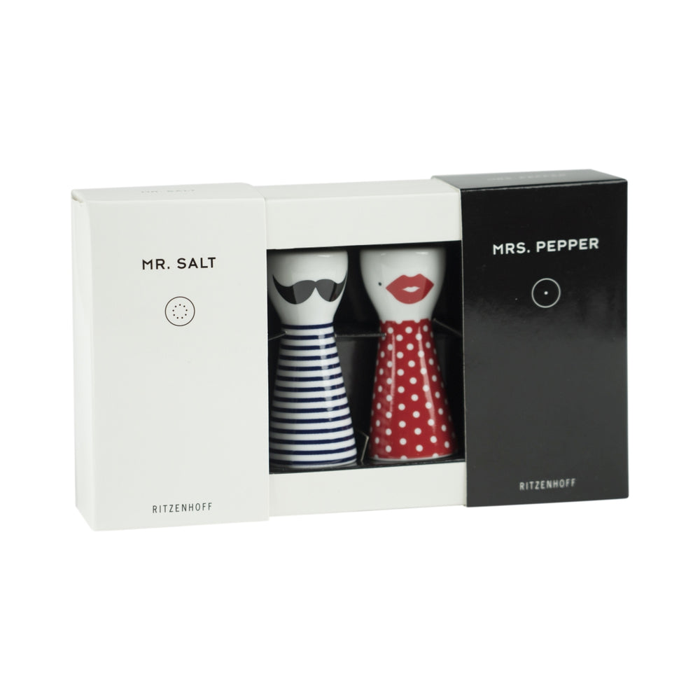 Ritzenhoff Mr. Salt Mrs. Pepper Salière Poivrière Épices Cuisine Pietro Chiera