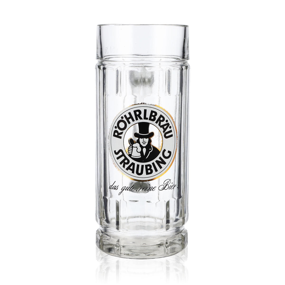 Röhrlbräu Bière Verre Verres à bière Chope 0,5 l Kruge Straubing