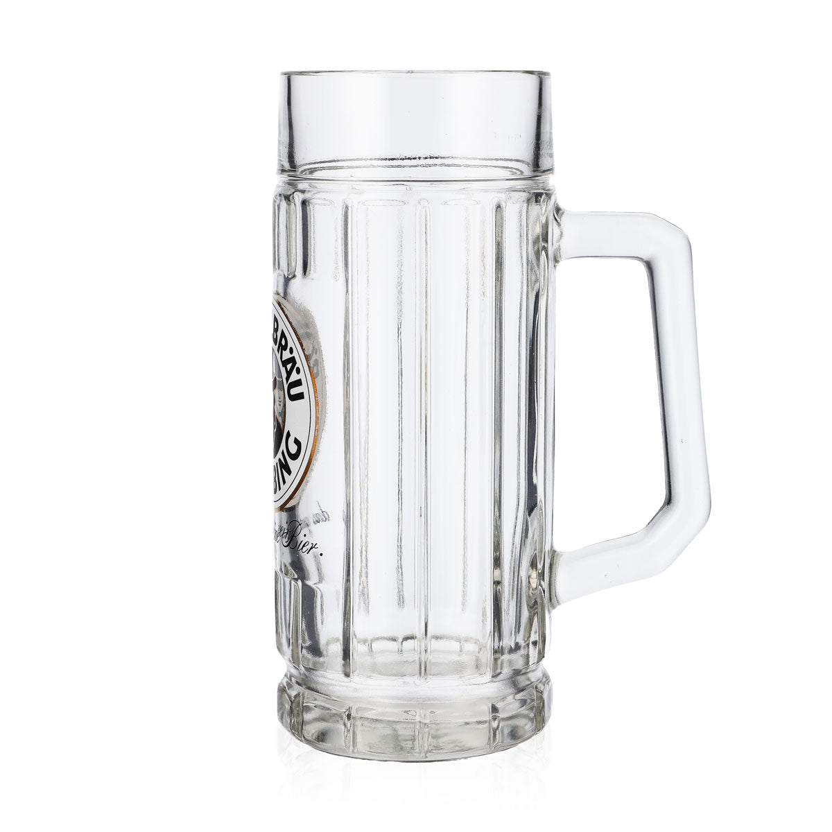 Röhrlbräu Bière Verre Verres à bière Chope 0,5 l Kruge Straubing – Vue 5