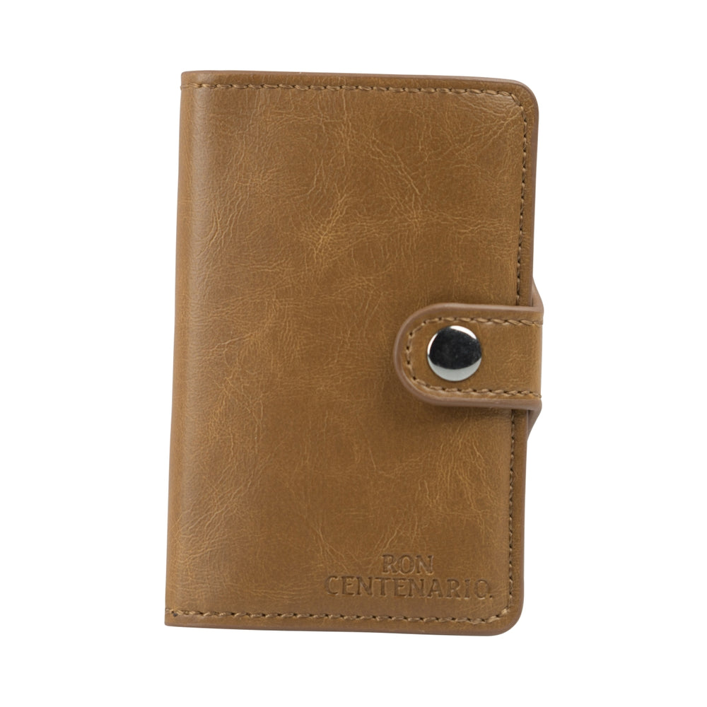 Ron Centenario Rum Étui porte-cartes Portefeuille en similicuir Protection RFID Pochette