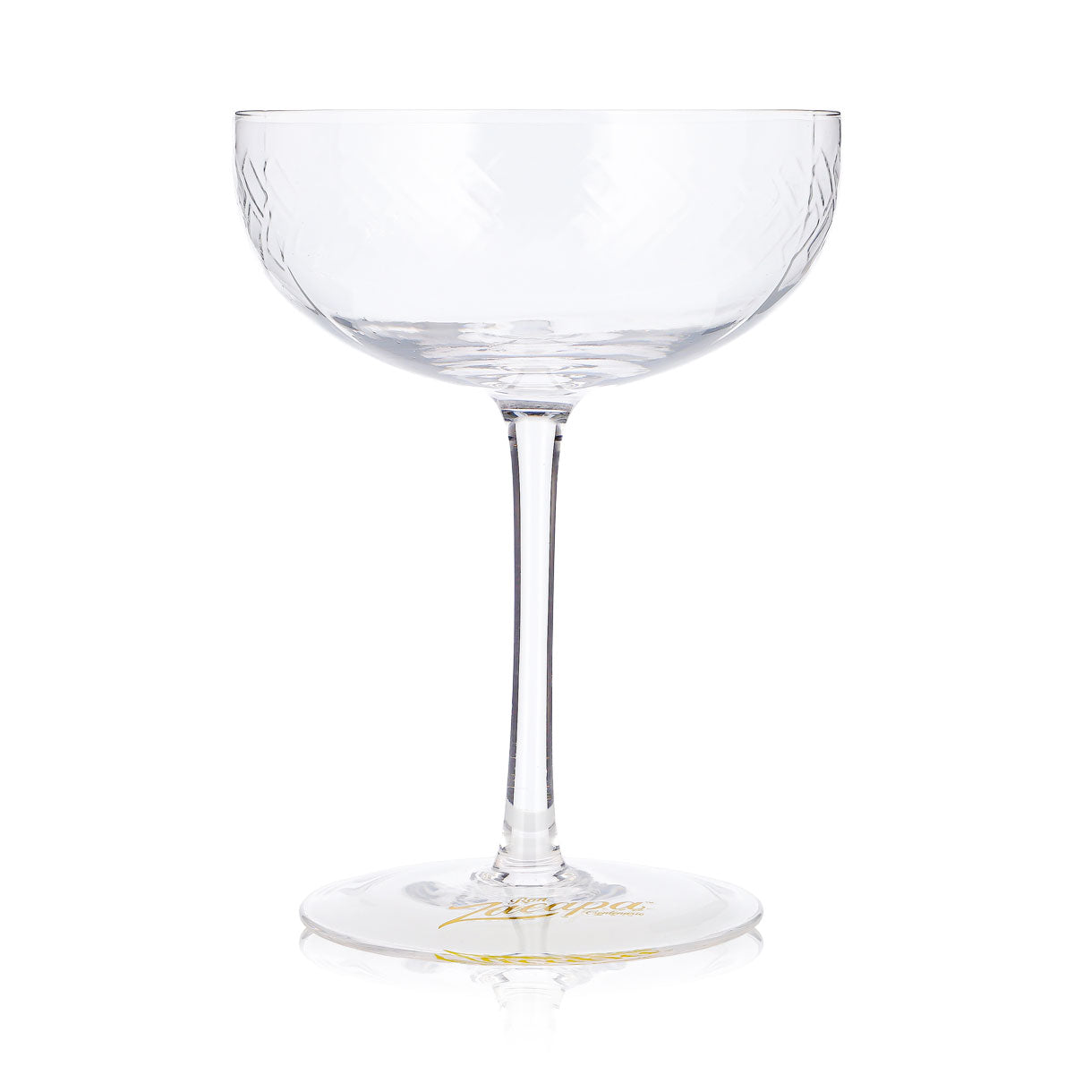 Verre à rhum Ron Zacapa 0,28 l, verre design en forme de calice, logo jaune – Vue 2