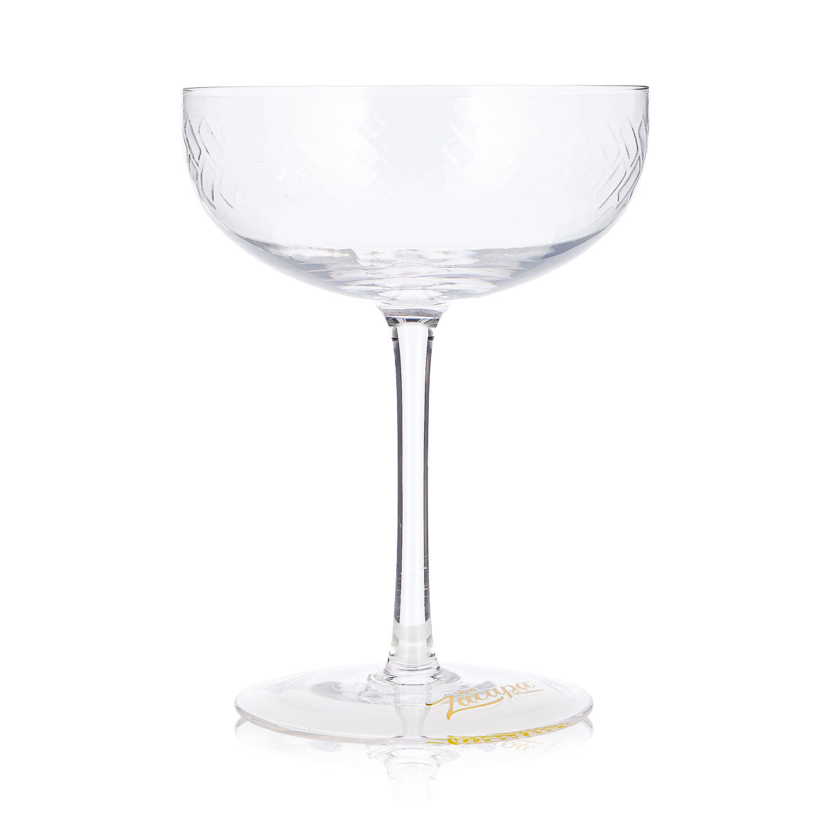 Verre à rhum Ron Zacapa 0,28 l, verre design en forme de calice, logo jaune – Vue 3