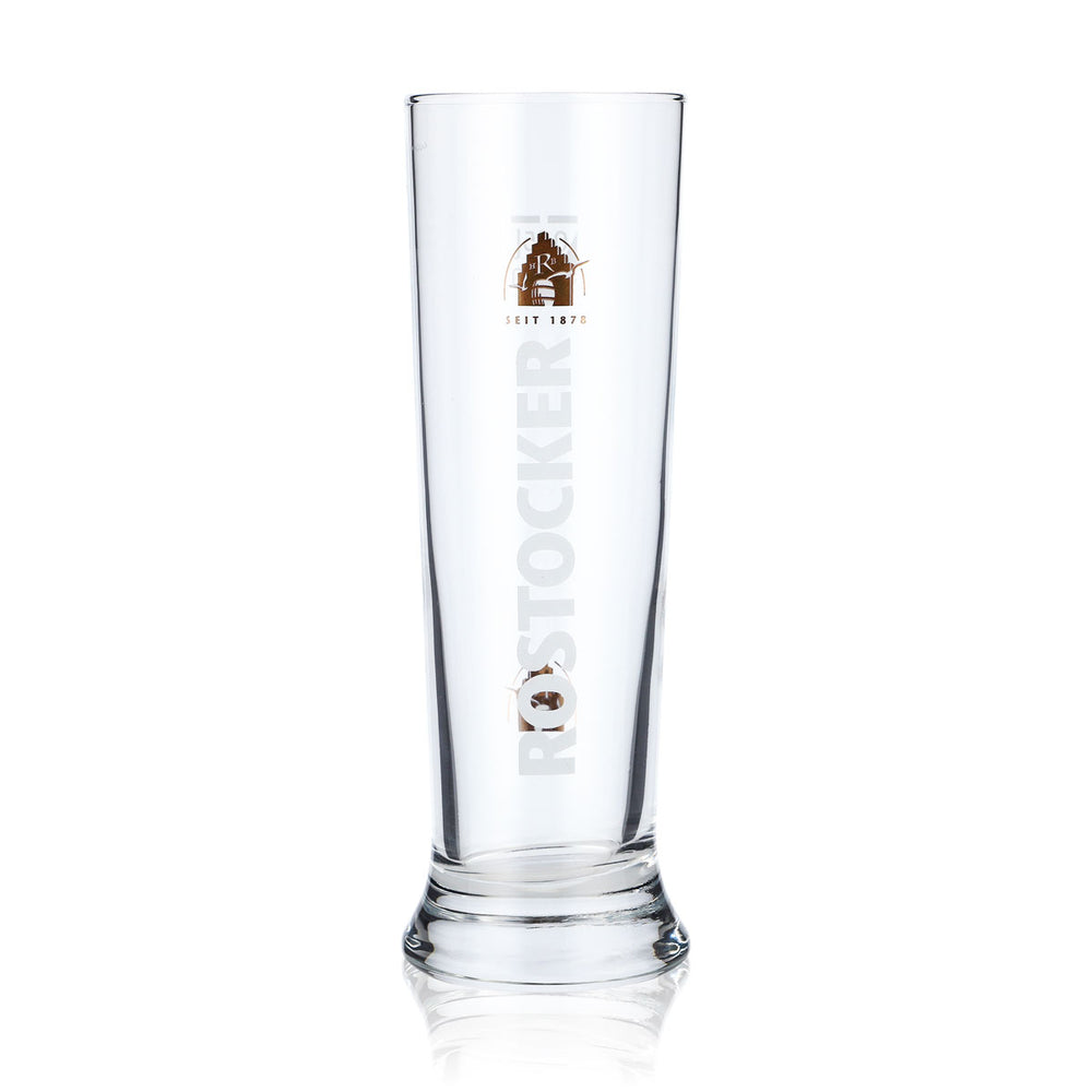 Verres à bière Rostocker Bier Verres à bière Verres à pied 0,25 l Sahm