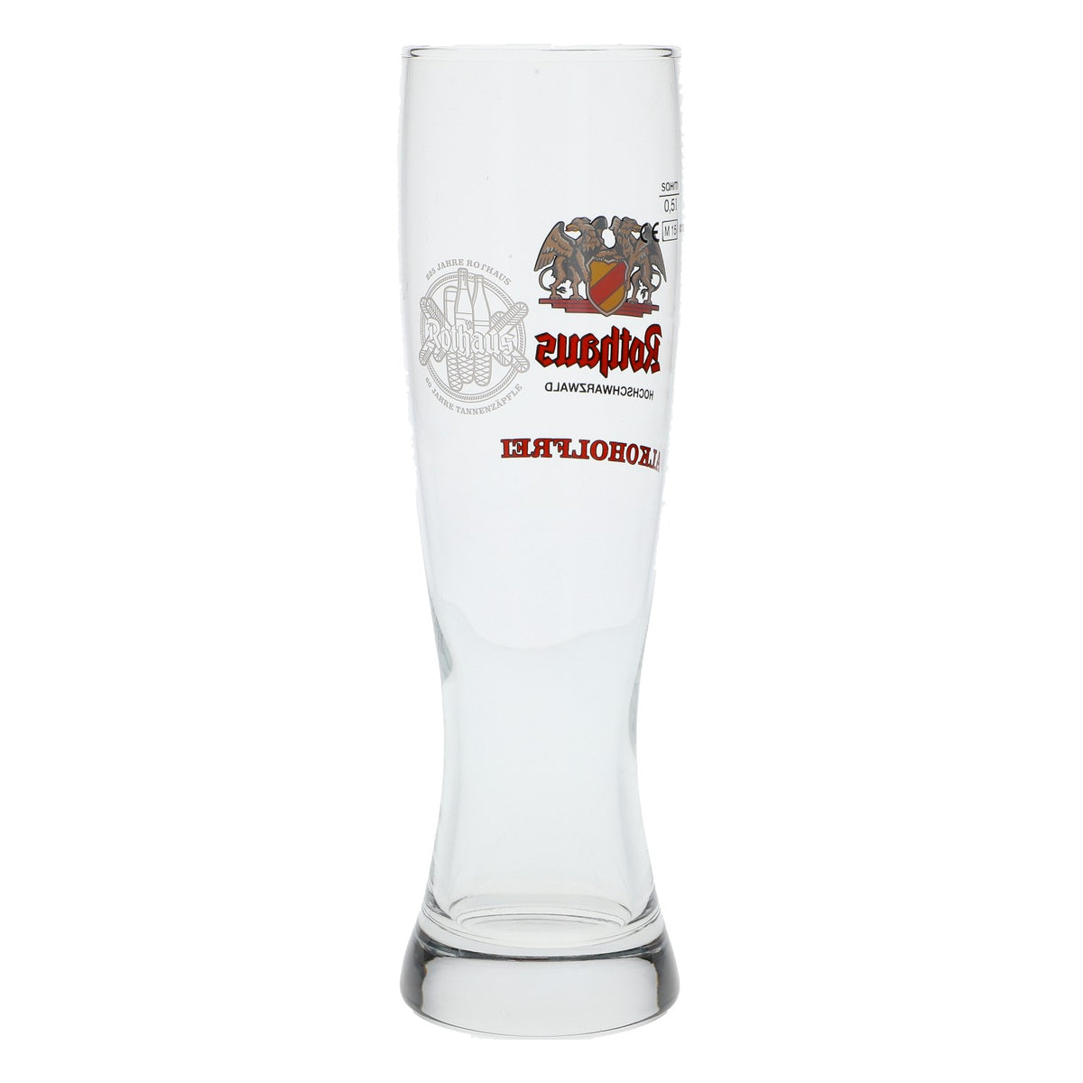 Verre à bière Rothaus 0,5l verre à bière blanche sans alcool Hefeweizen Gläser Brauerei Baden – Vue 3