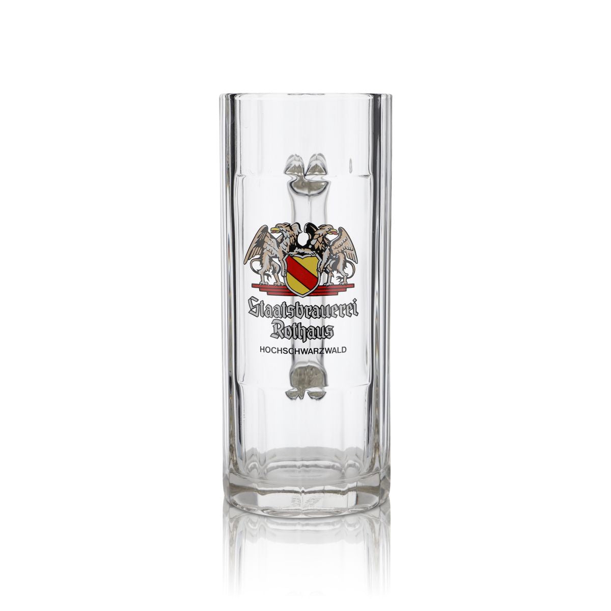 Rothaus Chope de bière en verre 0,3l Humpen Seidel Verres Contour de verre Brasserie Baden Gastro