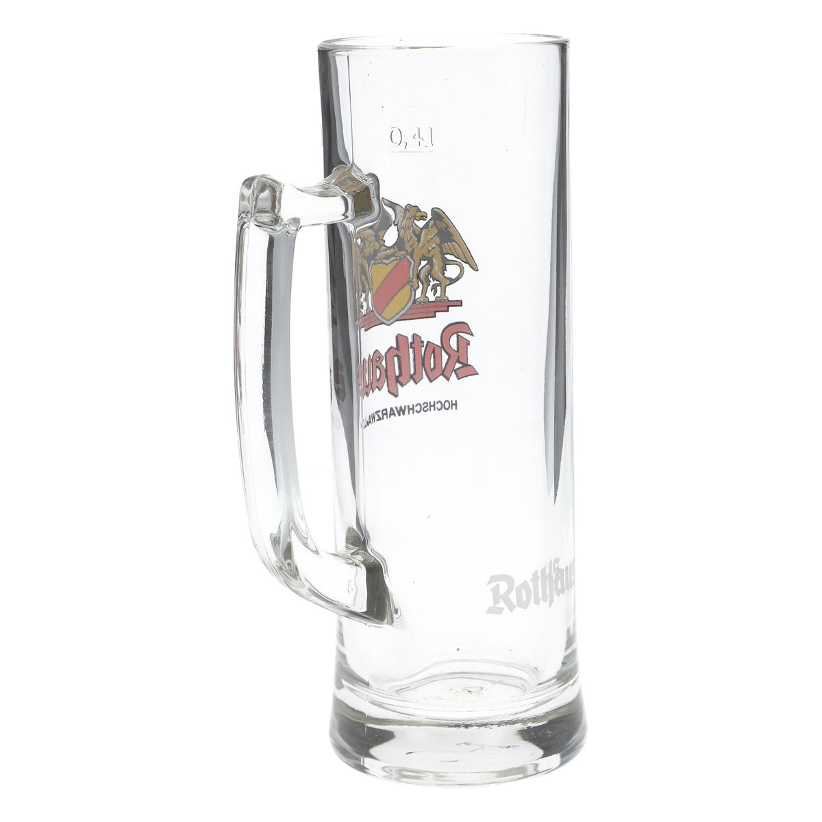 Rothaus Bierkrug verre 0,4l Humpen Seidel Tannenzäpfle Pils Gläser Set brasserie – Vue 2