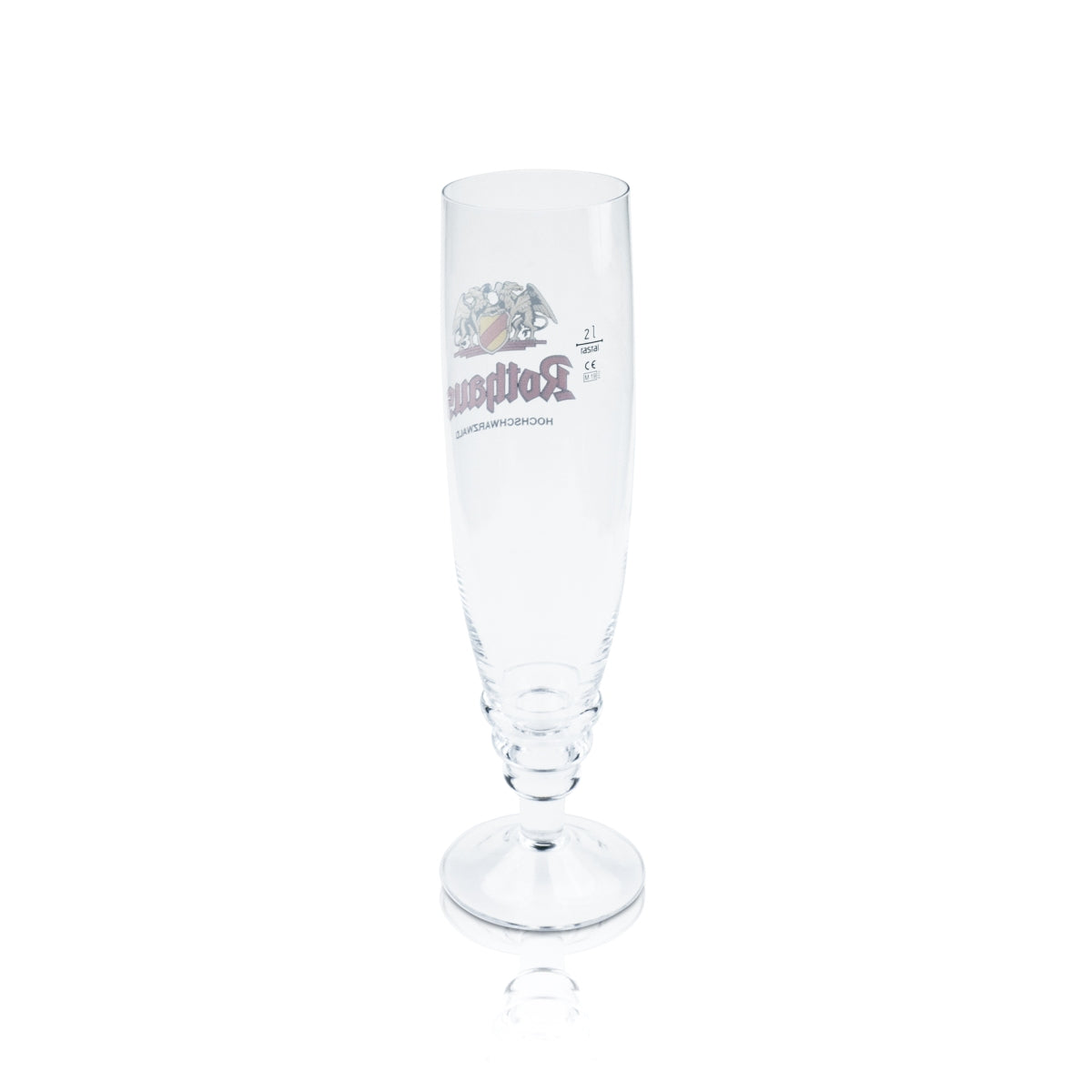 Rothaus Glas 2L XL Coupe Tulipe Verres à bière Baden Forêt-Noire Pils Brasserie Pils – Vue 2