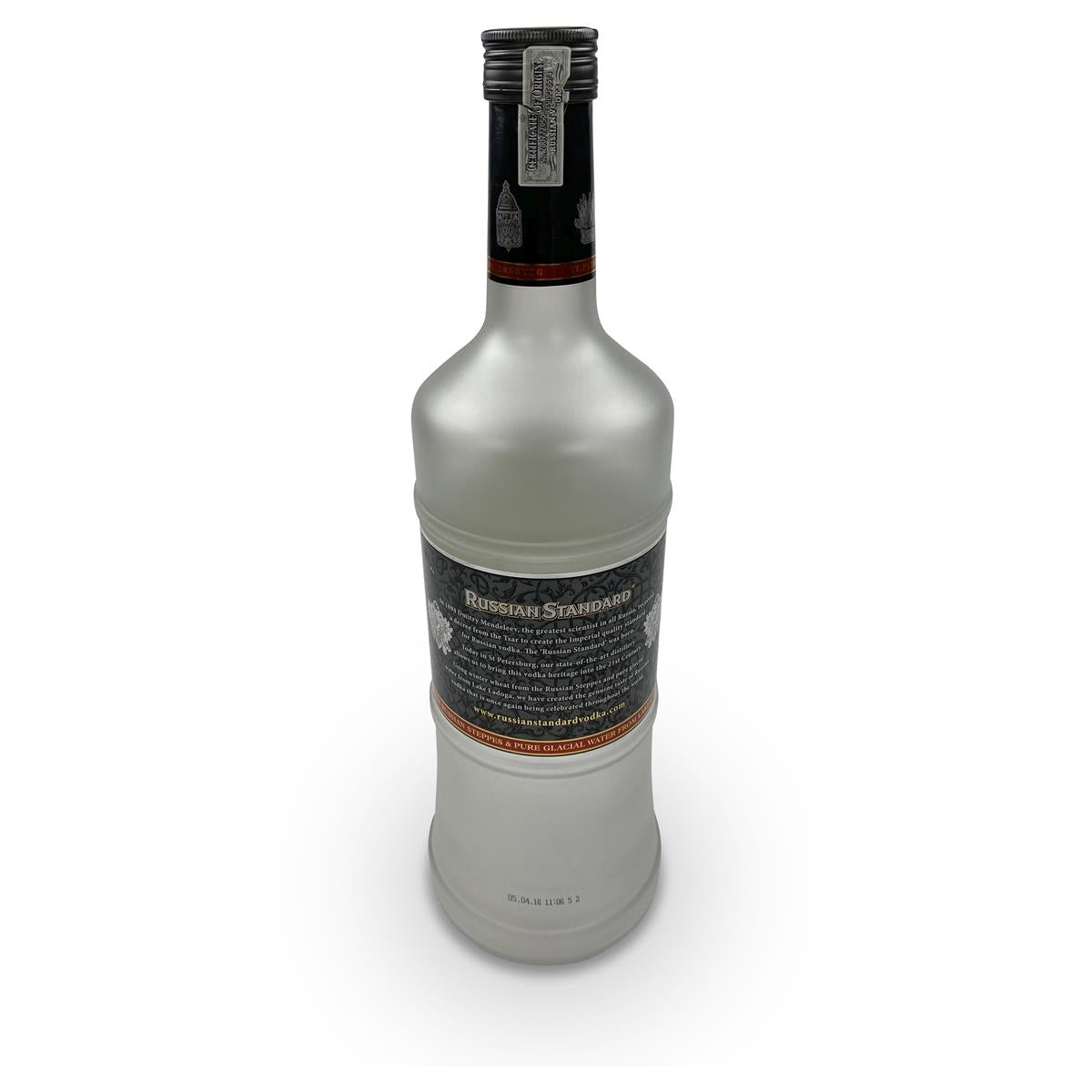Russian Standard !VIDE ! Bouteille décorative 3 L Bouteille de vodka Présentoir – Vue 2