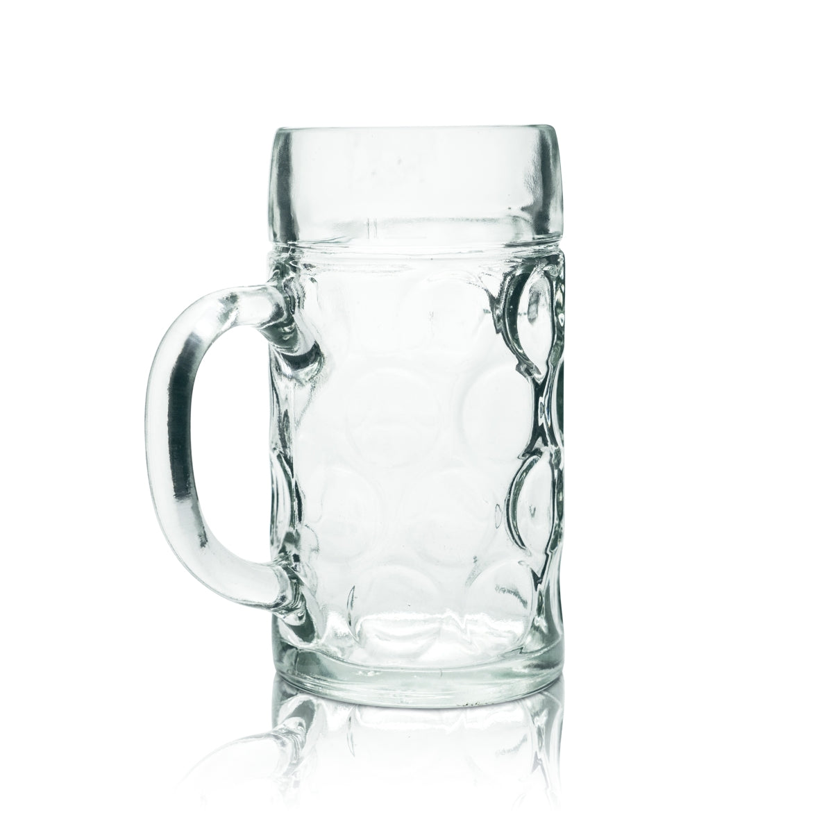 Sahm Verre 1 l Chope à bière Relief Contour Verres Gastronomie Calibré – Vue 2
