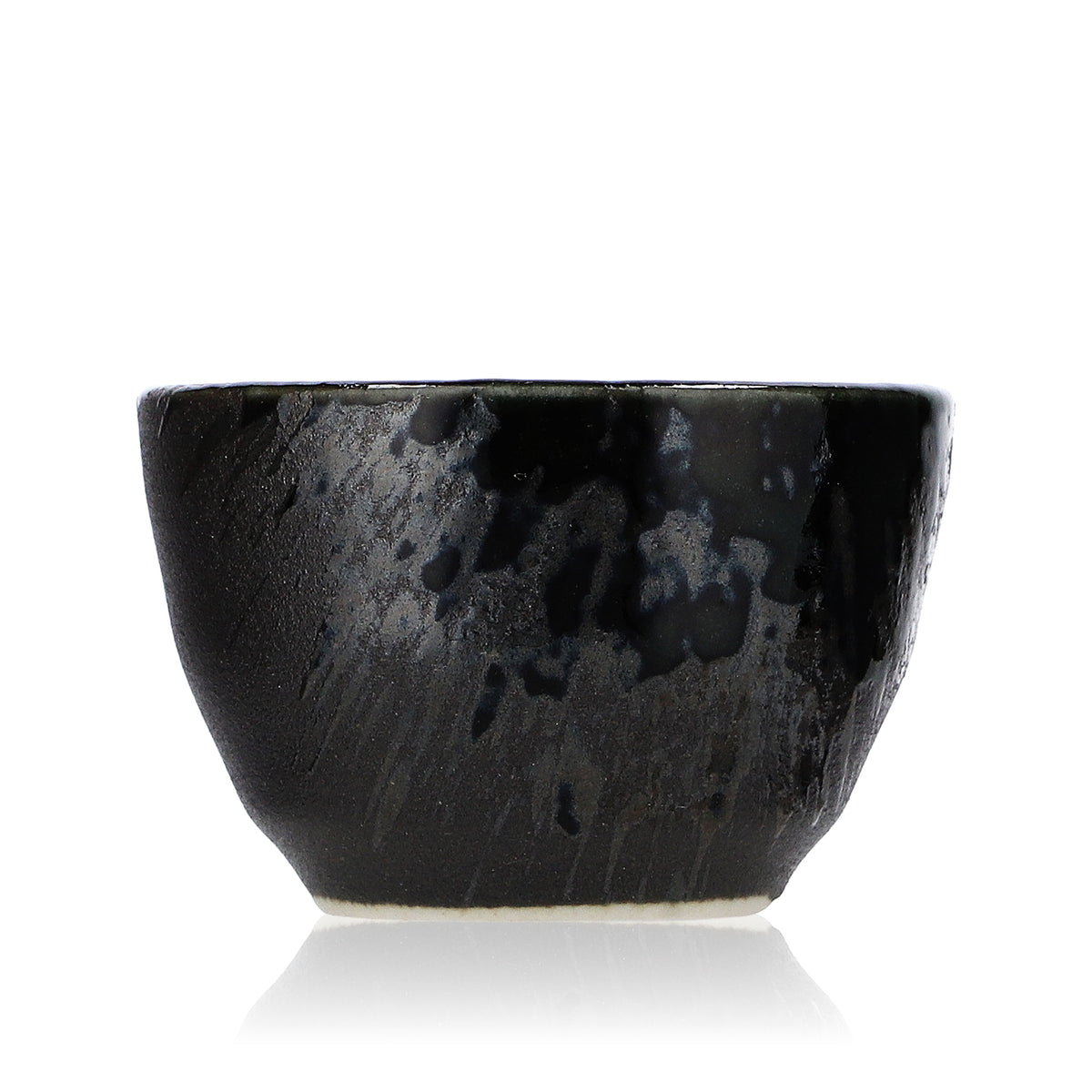 Verre à saké 0,03 l Verre à shot Stamper Coupe courte Noire Céramique