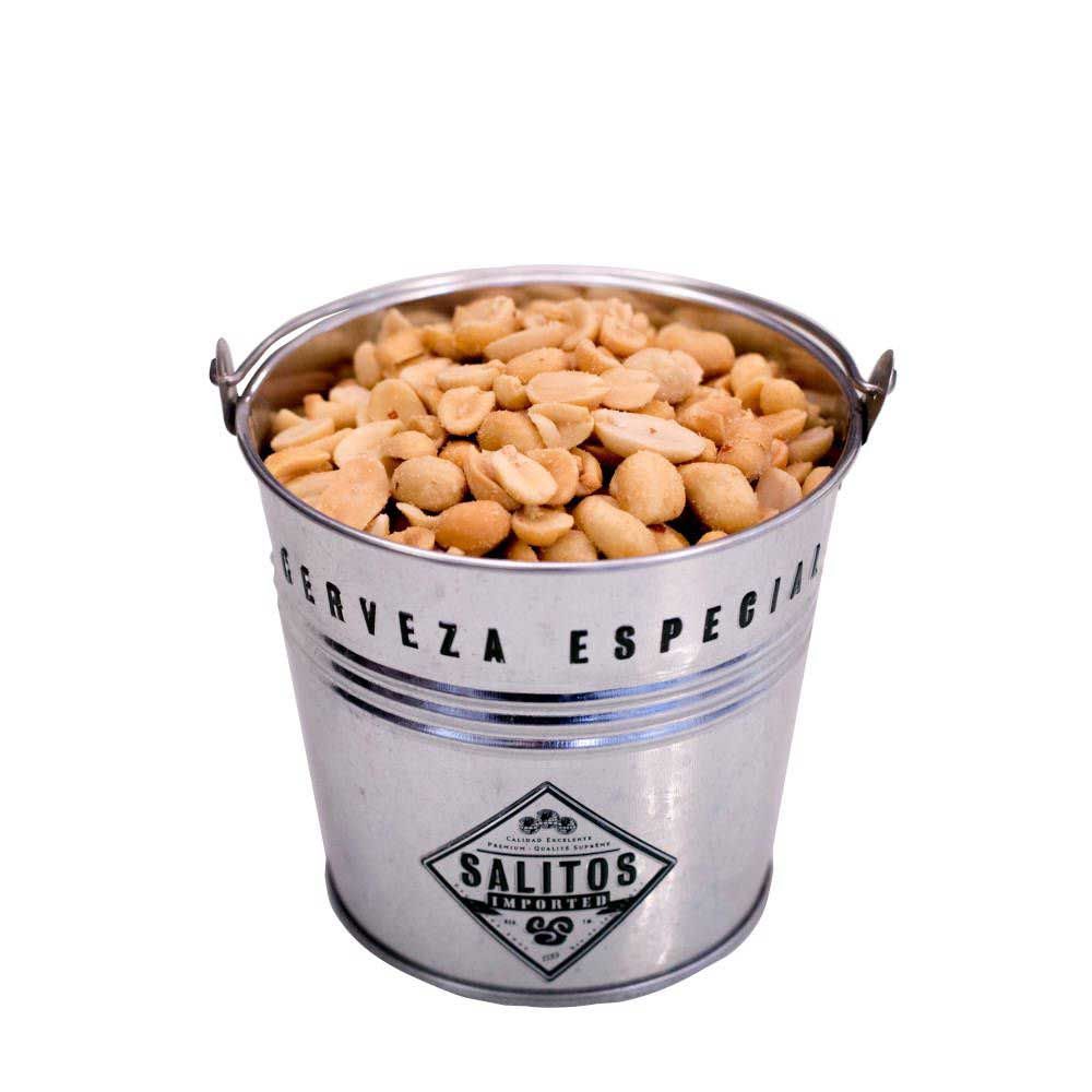 Salitos Refroidisseur à bière Mini seau Seau en métal Seau à glace Bar Métal Boîtes Ice Argent Noir