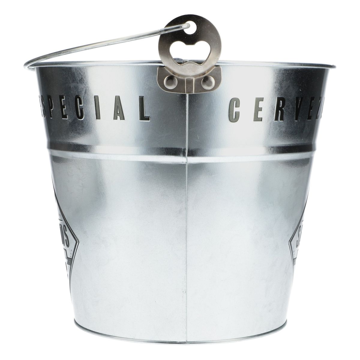 Seau métallique Salitos Seau isotherme Seau métallique 5 l Seau à glace Bac à glaçons Accessoires de bar – Vue 2