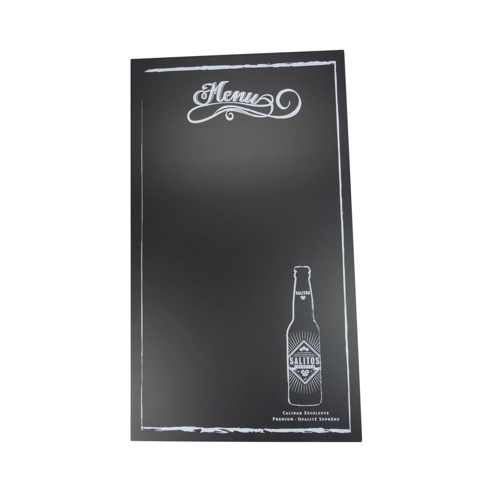 Tableau noir Salitos 70 x 40 cm noir Tableau menu Offres du jour Restaurant gastronomique