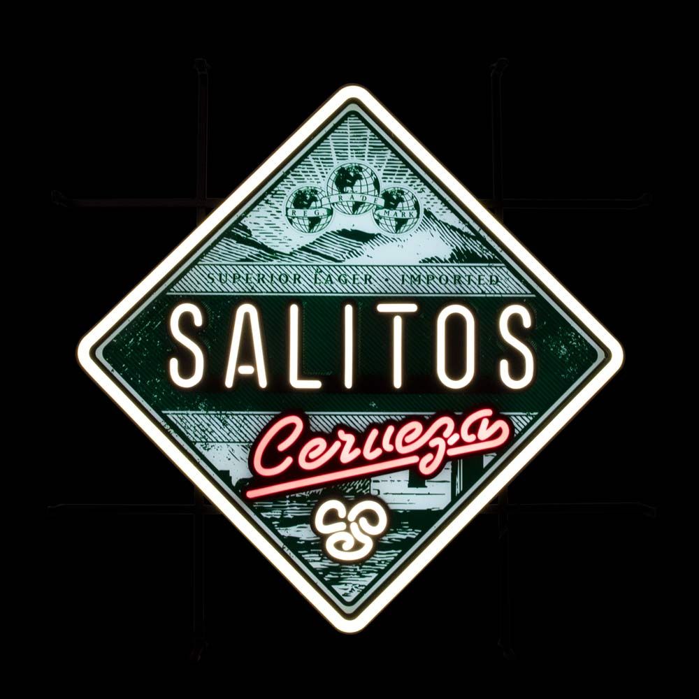 Enseigne lumineuse Salitos LED Neon Sign Cerveza Indoor Dimmbar Dislpay Décoration – Vue 2
