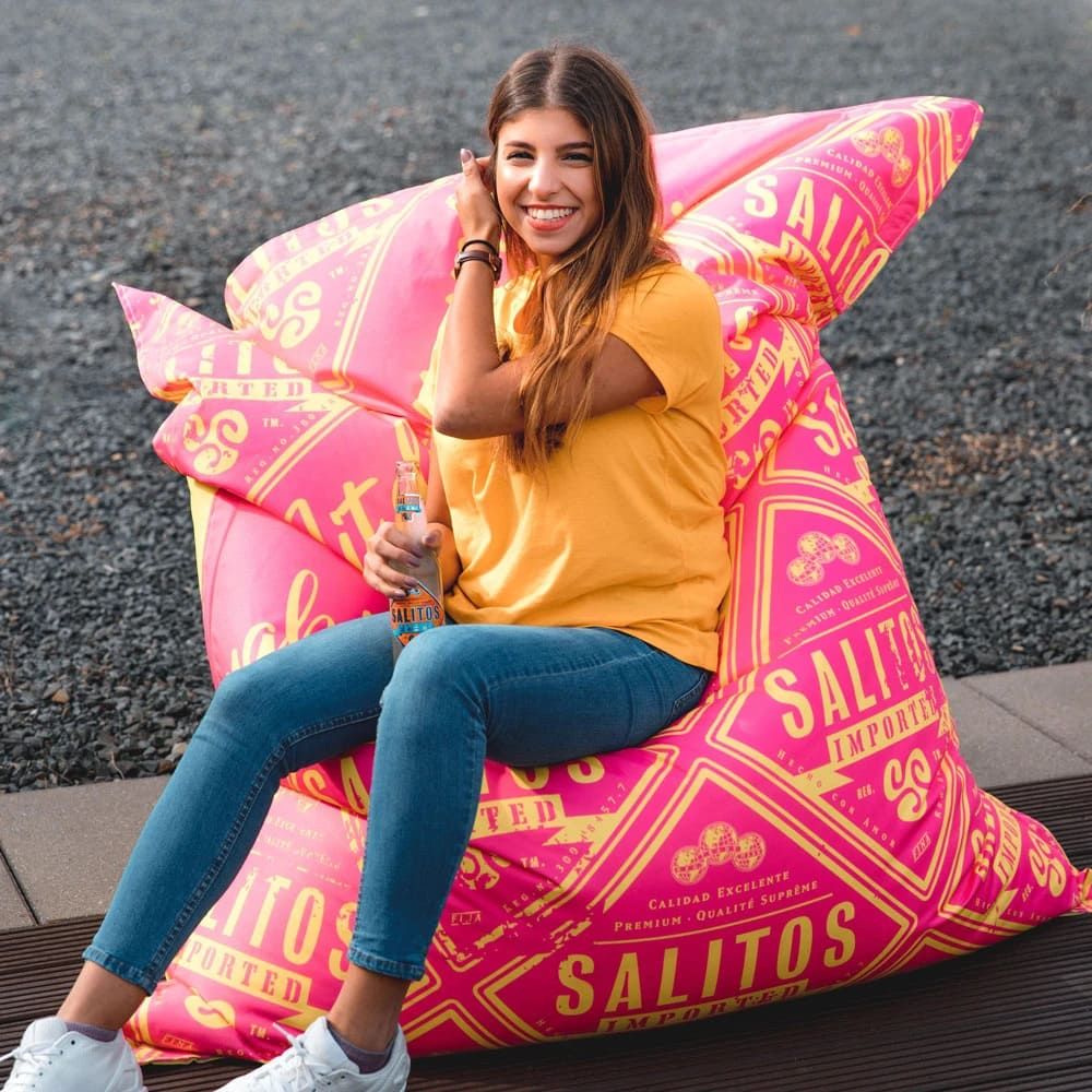 Salitos Pouf Coussins Pouf Grand Meuble d'extérieur Fauteuil relax Canapé