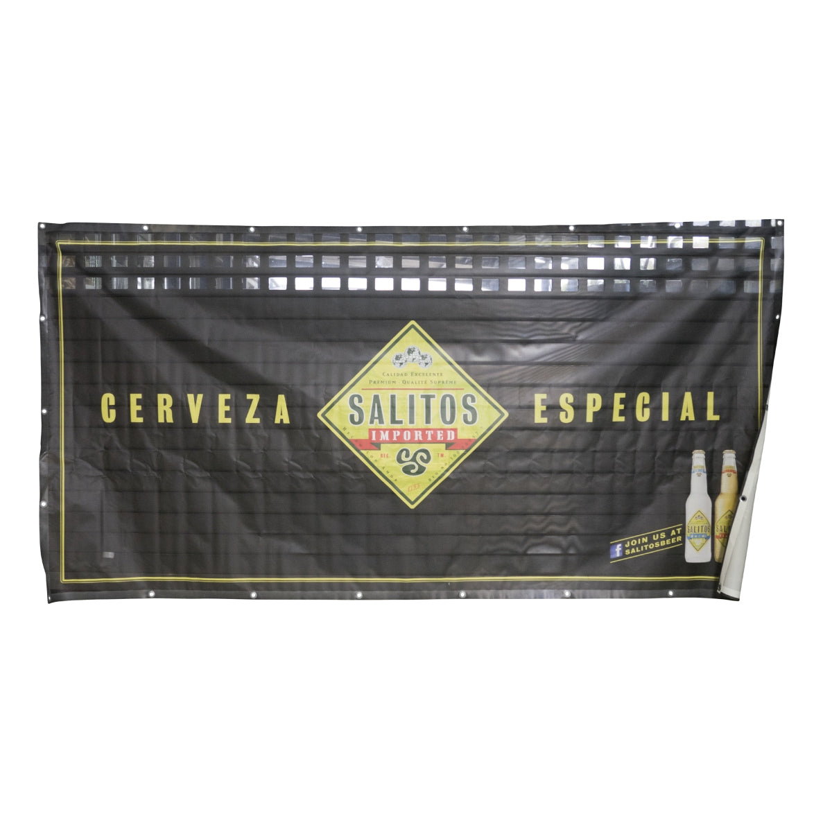 Salitos Bannière publicitaire Drapeau XXL 340 x 170 cm Décoration extérieure Restauration Festival – Vue 2