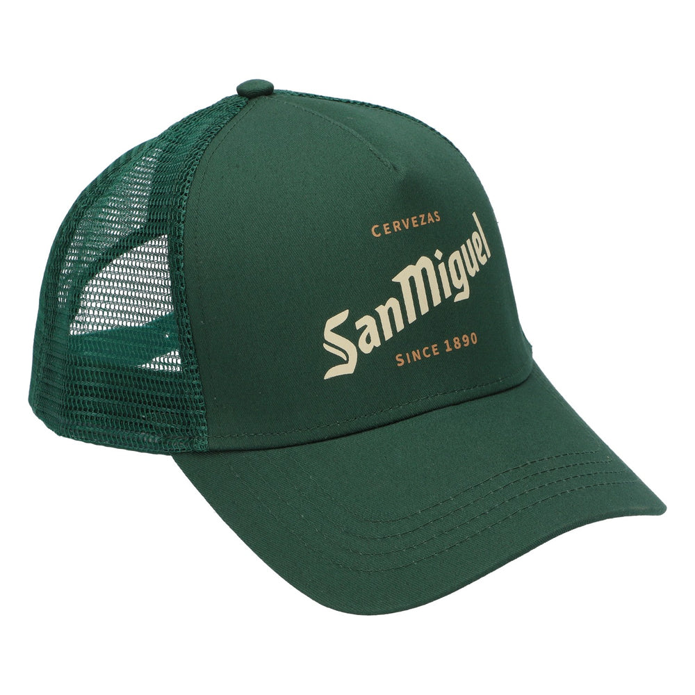 Casquette de baseball San Miguel Trucker Cap Casquette verte Casquette