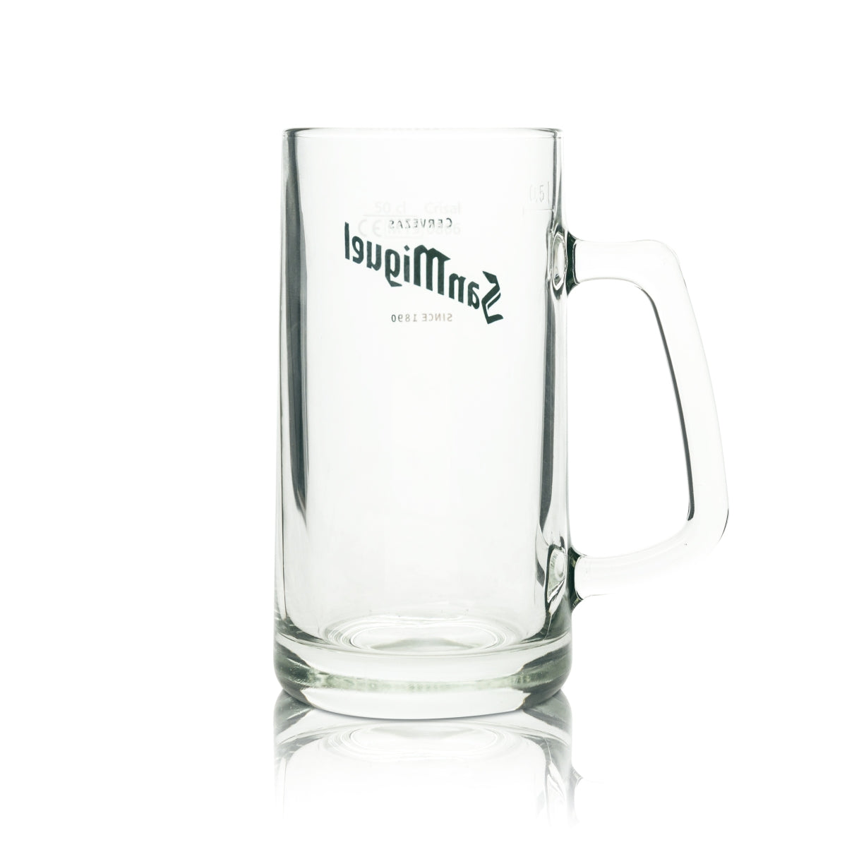 Verre à bière San Miguel 0,5 l Chope Seidel Verres à bière Espagne Cerveza – Vue 2