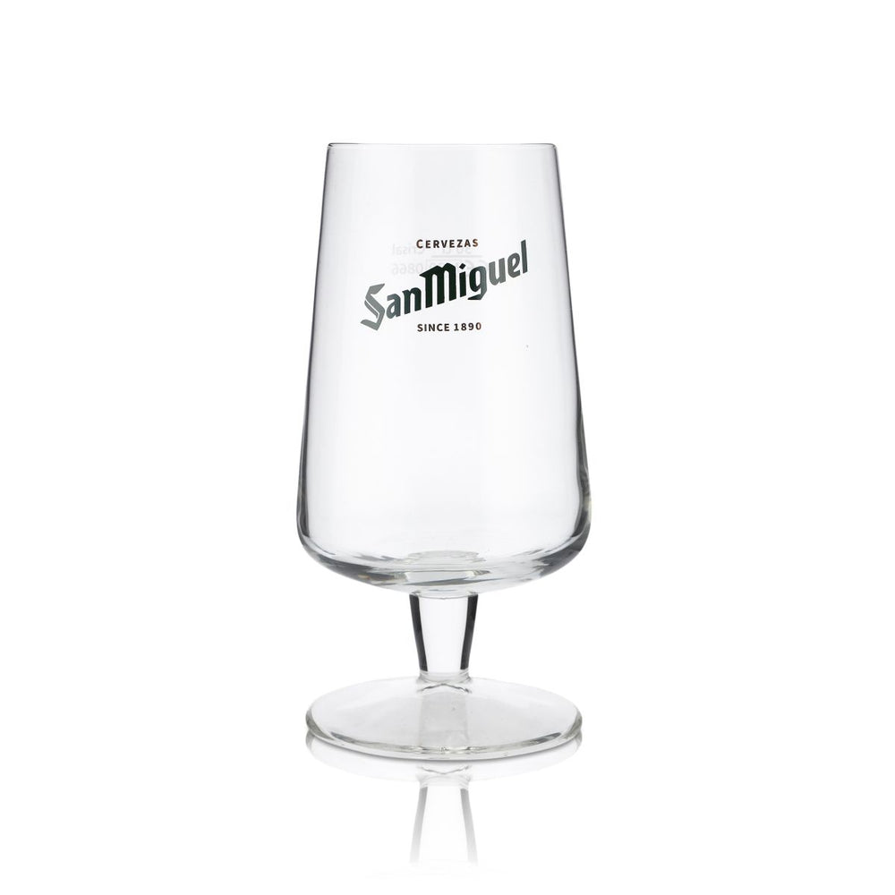 San Miguel Verre 0,3 l Coupe Tulipe Verres à bière Espagne Brasserie International
