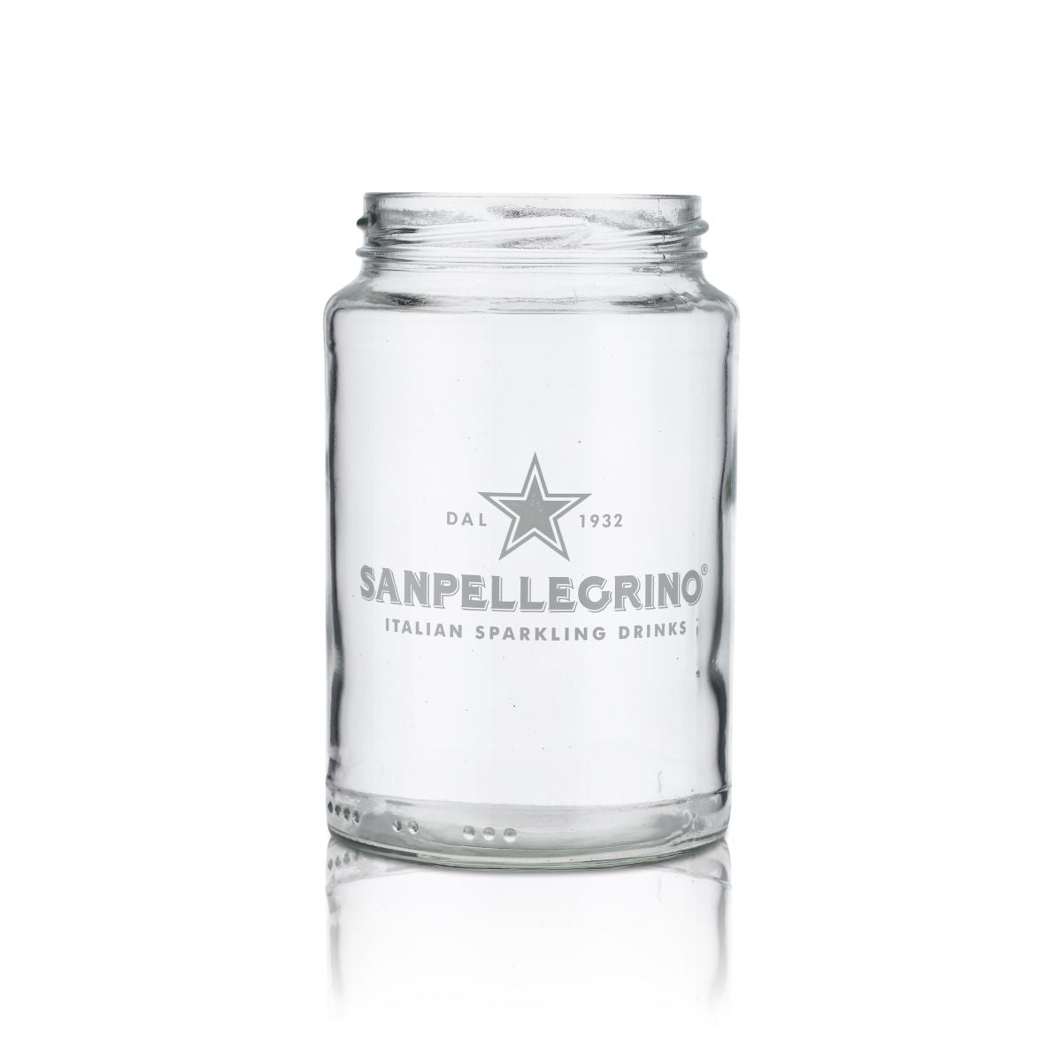6x Verre San Pellegrino 0,5 l Bocal sans couvercle Bocal à vis Verres à eau Set – Vue 2